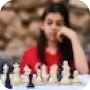 Kimberly playing chess